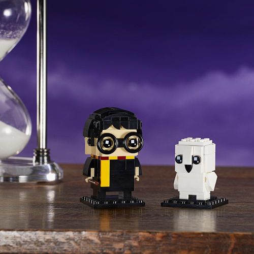  LEGO BrickHeadz 180 Piece Harry Potter & Hedwig Building Kit, Multicolor