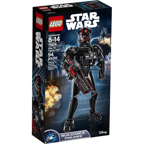  LEGO Star Wars Episode VIII Elite Tie Fighter Pilot 75526 Building Kit (94 Piece)