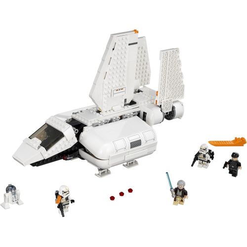  LEGO Star Wars Imperial Landing Craft 75221 Building Kit, Obi-Wan Kenobi, Imperial Shuttle Pilot, Sandtrooper (636 Pieces)