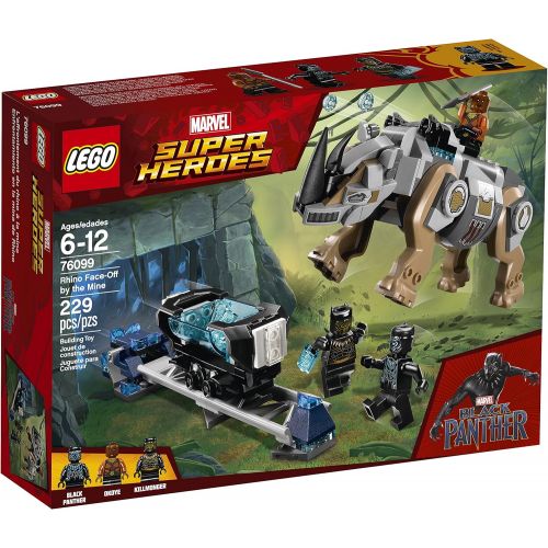  LEGO Marvel Super Heroes Rhino Face-Off by the Mine 76099 Building Kit (229 Piece)