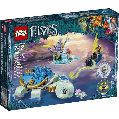  LEGO Elves Naida & The Water Turtle Ambush 41191 Building Kit (205 Pieces)