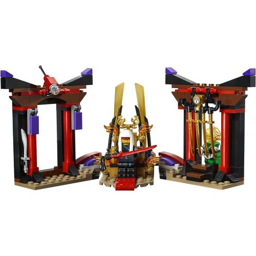  LEGO NINJAGO Masters of Spinjitzu: Throne Room Showdown 70651 Building Kit (221 Pieces)