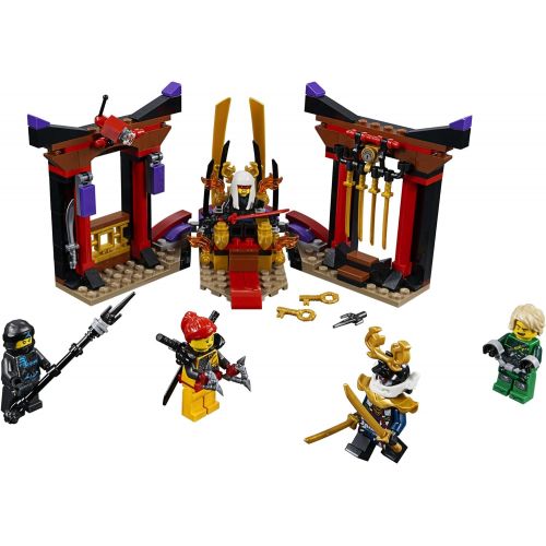  LEGO NINJAGO Masters of Spinjitzu: Throne Room Showdown 70651 Building Kit (221 Pieces)