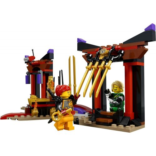  LEGO NINJAGO Masters of Spinjitzu: Throne Room Showdown 70651 Building Kit (221 Pieces)