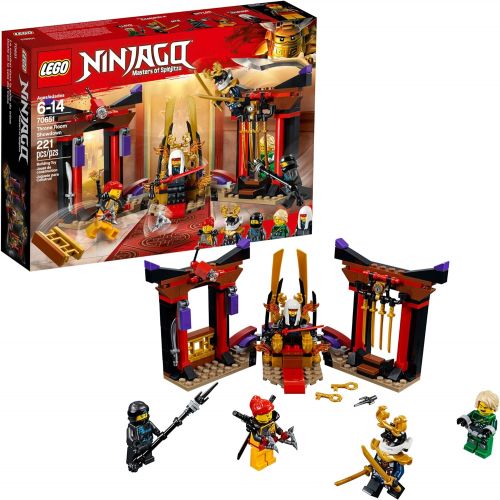  LEGO NINJAGO Masters of Spinjitzu: Throne Room Showdown 70651 Building Kit (221 Pieces)