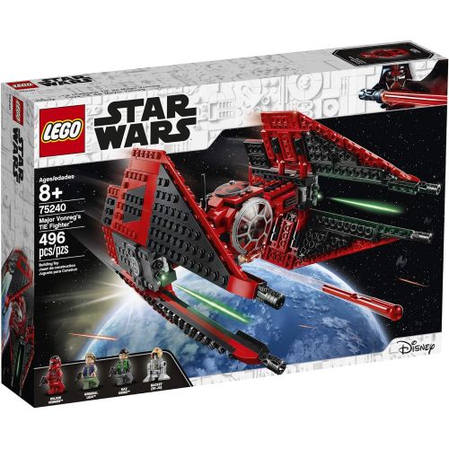  LEGO Star Wars Resistance Major Vonreg’s TIE Fighter 75240 Building Kit (496 Pieces)