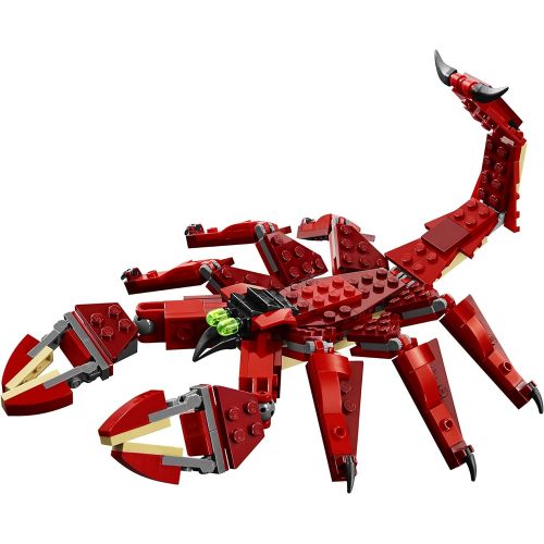  LEGO Creator Red Creatures