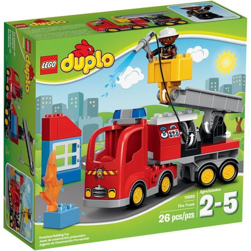  LEGO DUPLO Town Fire Truck 10592 Buildable Toy for 1-4Year-Olds