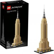 LEGO Architecture Empire State Building 21046 New York City Skyline Architecture Model Kit for Adults and Kids, Build It Yourself Model Skyscraper (1767 Pieces)