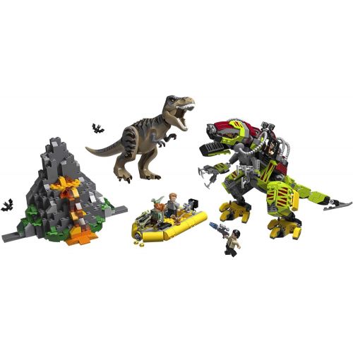  LEGO Jurassic World T. rex vs Dino Mech Battle 75938 (716 Pieces)