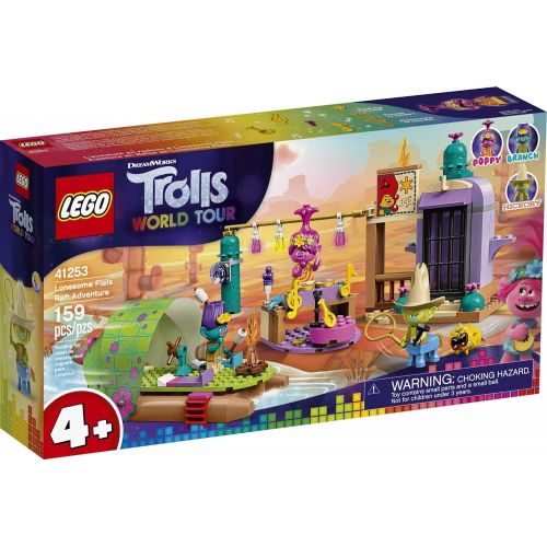  LEGO Trolls World Tour Lonesome Flats Raft Adventure 41253 Kids Building Kit , Great Trolls Gift for Creative Kids, New 2020 (159 Pieces)