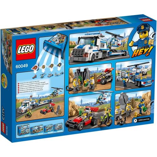  LEGO 60049 City Helicopter Transporter