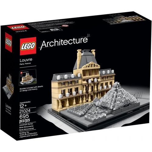  LEGO Architecture 21024 Louvre Building Kit