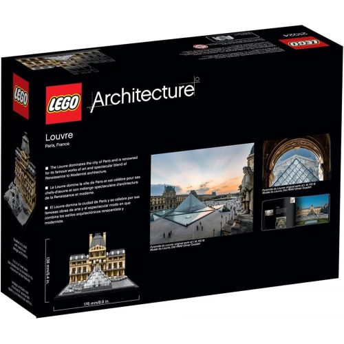  LEGO Architecture 21024 Louvre Building Kit