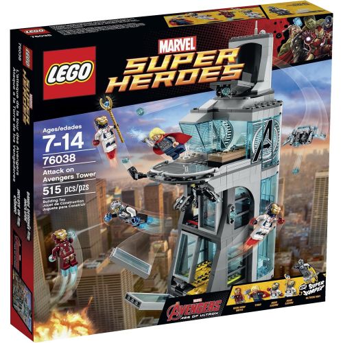  LEGO Super Heroes Attack on Avengers Tower 76038