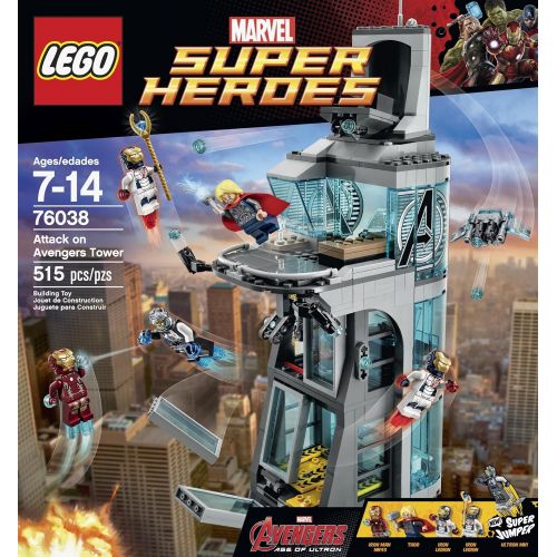  LEGO Super Heroes Attack on Avengers Tower 76038