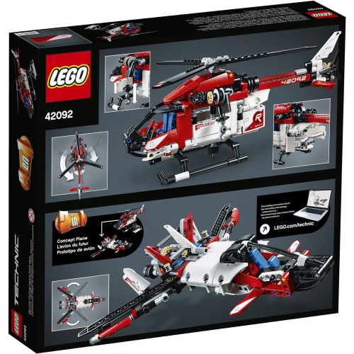  LEGO Technic Rescue Helicopter 42092 Building Kit (325 Pieces)