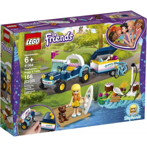  LEGO Friends Stephanie’s Buggy & Trailer 41364 Building Kit (166 Pieces)