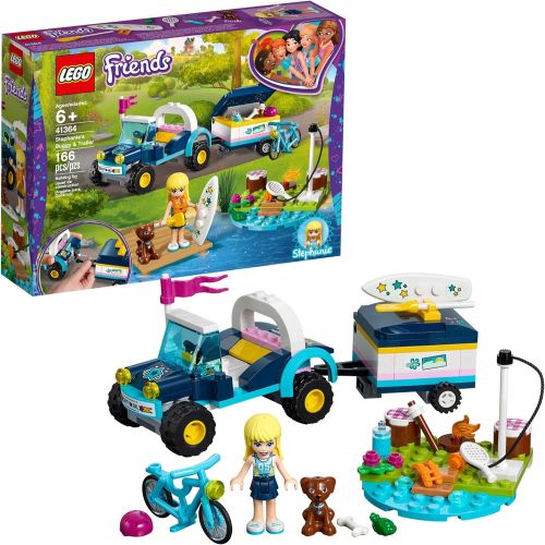  LEGO Friends Stephanie’s Buggy & Trailer 41364 Building Kit (166 Pieces)