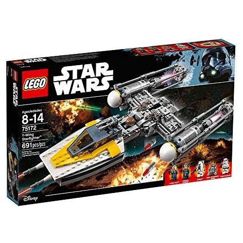  LEGO Star Wars Y-Wing Starfighter 75172 Star Wars Toy (691 Pieces)