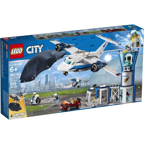  LEGO City Sky Police Air Base 60210 Building Kit (529 Pieces)