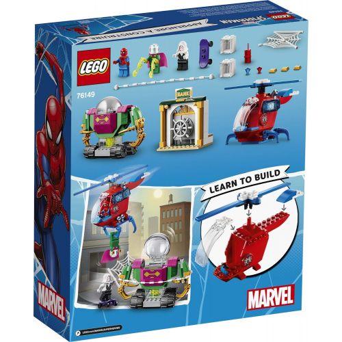  LEGO Marvel Spider-Man The Menace of Mysterio 76149 Cool Superhero Action Playset with Ghost Spider Minifigure, New 2020 (163 Pieces)