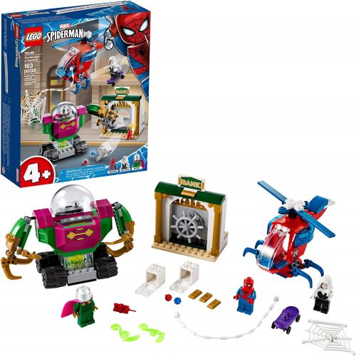  LEGO Marvel Spider-Man The Menace of Mysterio 76149 Cool Superhero Action Playset with Ghost Spider Minifigure, New 2020 (163 Pieces)