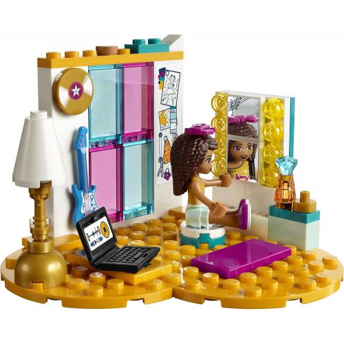  LEGO Friends Andrea’s Bedroom 41341 Building Kit (85 Piece)