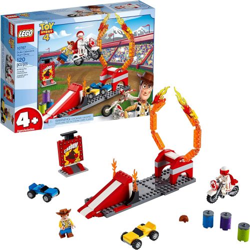  LEGO | Disney Pixar’s Toy Story Duke Caboom’s Stunt Show 10767 Building Kit (120 Pieces)