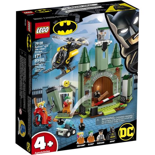  LEGO DC Batman: Batman and The Joker Escape 76138 Building Kit (171 Pieces)