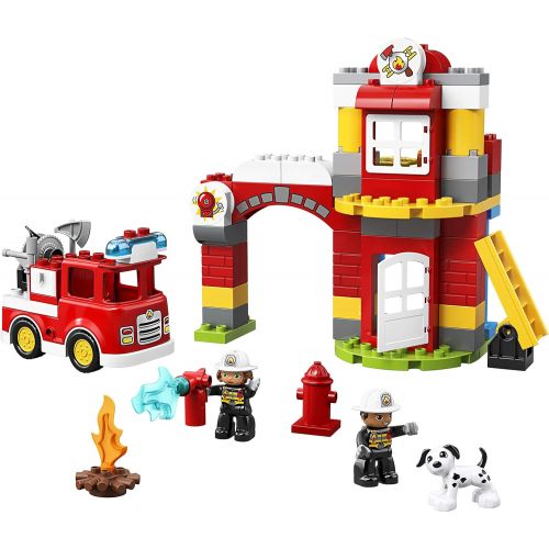  LEGO DUPLO Town Fire Station 10903 Building Blocks (76 Pieces)