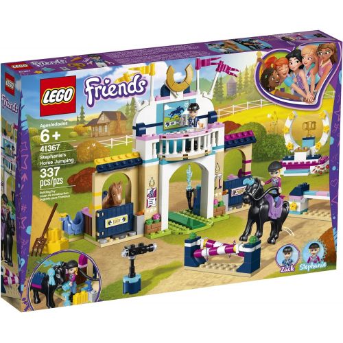  LEGO Friends Stephanie’s Horse Jumping 41367 Building Kit (337 Pieces)