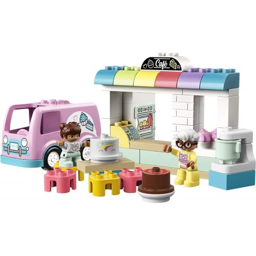  LEGO DUPLO Town Bakery 10928 Educational Play Cafe Toy for Toddlers, Great Gift for Kids Ages 2 and over, New 2020 (46 Pieces)