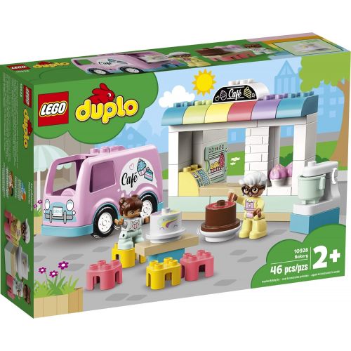  LEGO DUPLO Town Bakery 10928 Educational Play Cafe Toy for Toddlers, Great Gift for Kids Ages 2 and over, New 2020 (46 Pieces)