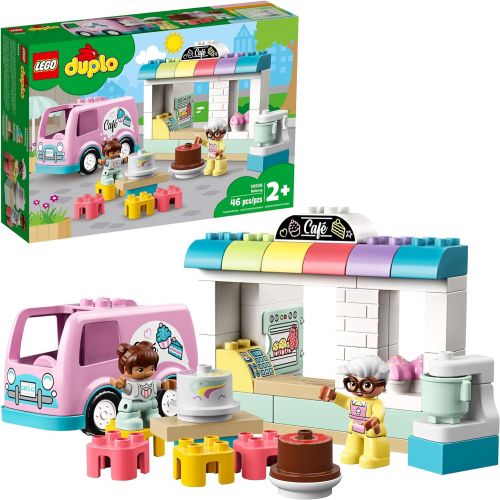  LEGO DUPLO Town Bakery 10928 Educational Play Cafe Toy for Toddlers, Great Gift for Kids Ages 2 and over, New 2020 (46 Pieces)