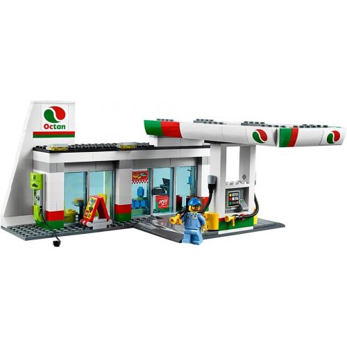  LEGO City Town 60132 Service Station Building Kit (515 Piece)