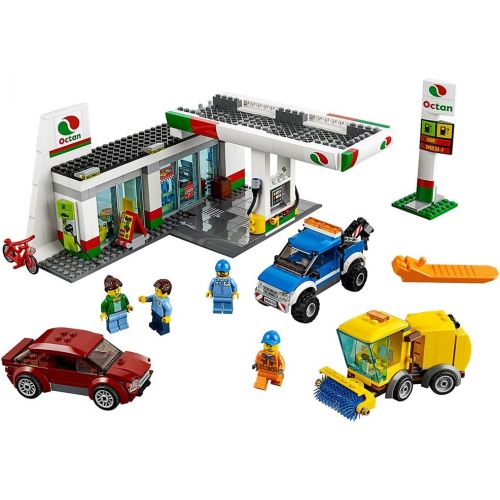  LEGO City Town 60132 Service Station Building Kit (515 Piece)