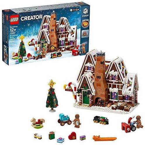  LEGO Creator Expert Gingerbread House 10267 Building Kit, New 2020 (1,477 Pieces)