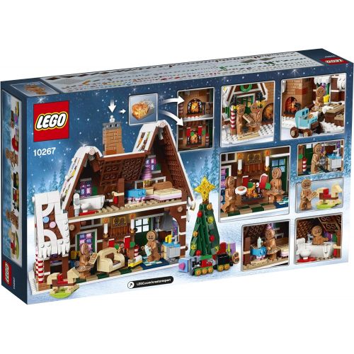  LEGO Creator Expert Gingerbread House 10267 Building Kit, New 2020 (1,477 Pieces)