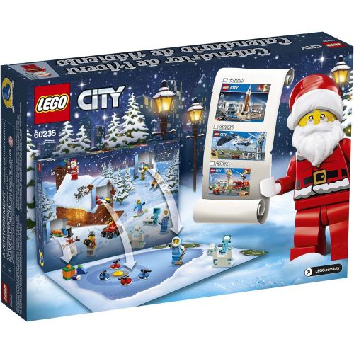  LEGO City Advent Calendar 60235 Building Kit (234 Pieces)