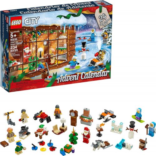  LEGO City Advent Calendar 60235 Building Kit (234 Pieces)