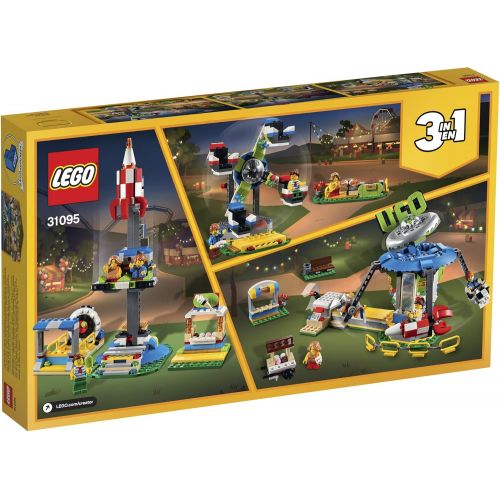  LEGO Creator 3in1 Fairground Carousel 31095 Building Kit (595 Pieces)