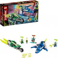 LEGO NINJAGO Jay and Lloyd’s Velocity Racers 71709 Building Kit for Kids and Hot Toys, New 2020 (322 Pieces)