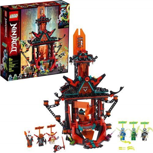 LEGO NINJAGO Empire Temple of Madness 71712 Ninja Temple Building Kit, New 2020 (810 Pieces)