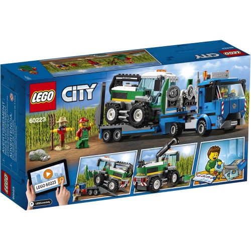  LEGO City Great Vehicles Harvester Transport 60223 Building Kit (358 Pieces)