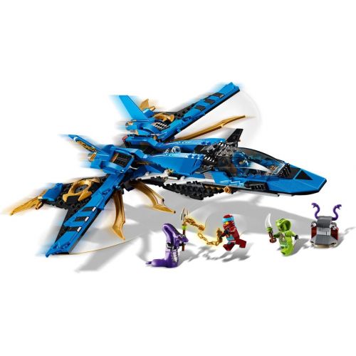  LEGO NINJAGO Legacy Jay’s Storm Fighter 70668 Building Kit (490 Pieces)