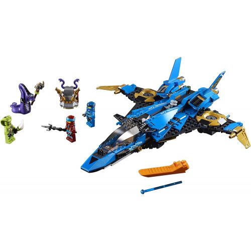  LEGO NINJAGO Legacy Jay’s Storm Fighter 70668 Building Kit (490 Pieces)