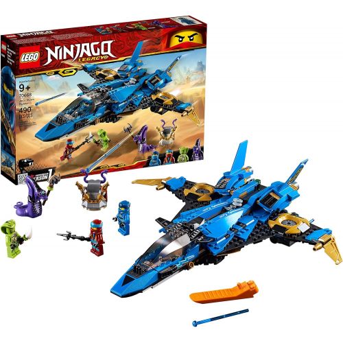  LEGO NINJAGO Legacy Jay’s Storm Fighter 70668 Building Kit (490 Pieces)