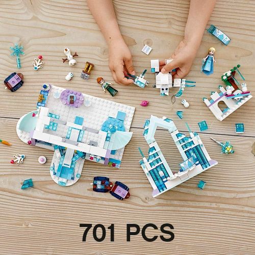  LEGO Disney Princess Elsas Magical Ice Palace 43172 Toy Castle Building Kit with Mini Dolls, Castle Playset with Popular Frozen Characters Including Elsa, Olaf, Anna and More (701