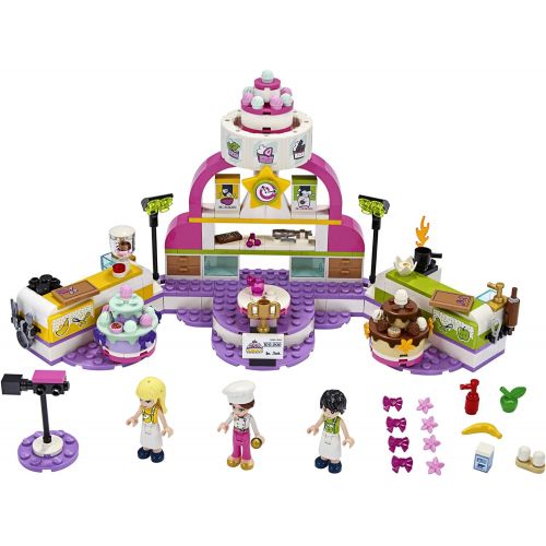  LEGO Friends Baking Competition 41393 Building Kit, LEGO Set Baking Toy, Featuring 3 LEGO Friends Characters and Toy Cakes, New 2020 (361 Pieces)